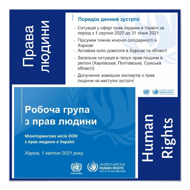 На зустрічі робочої групи ООН з прав людини в Україні